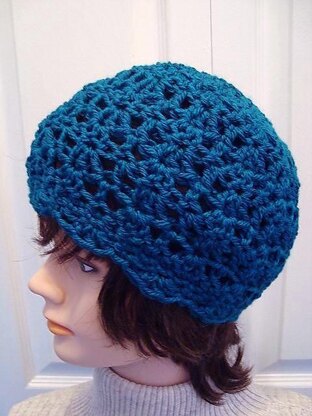 720 TEAL HAT OR WRAP AROUND TOQUE, Crochet Pattern, child and adult