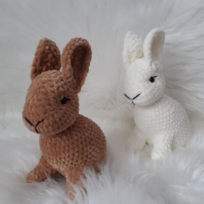 Crochet Baby Rabbit Realistic Bunny