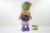 Crochet Doll Pattern, Amigurumi doll pattern, Large doll, 21"/53cm, Kaila