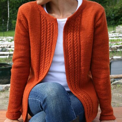 Casual Cardigan - knitting pattern