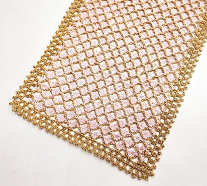 Rose Gold Table Runner