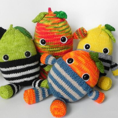 The Froot Loops Gang - knitting pattern