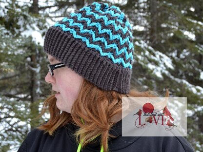 Chevron Illusion Hat