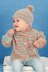 Jacket and Hat in Rico Baby Cotton Soft Prints DK and Soft DK - 398 - Leaflet