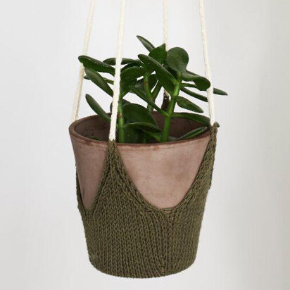 Perennial Plant Hanger in Lion Brand Color Theory - M22078 - Downloadable PDF
