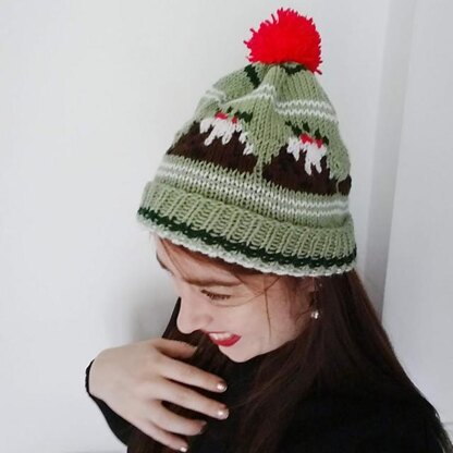 Christmas Pudding Beanie