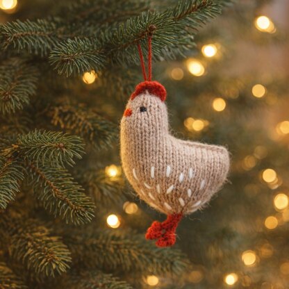 Knitted chicken