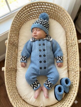 'Fudge' 3 piece romper set