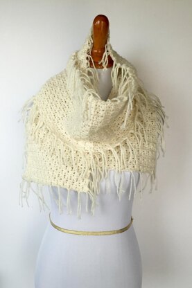 Boho Fringed Scarf