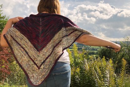 Land Mermaid shawl