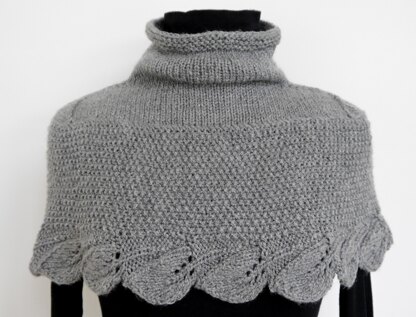 Strickanleitung - Blätter-Cape (Poncho / Bolero / Cardigan) – No.128