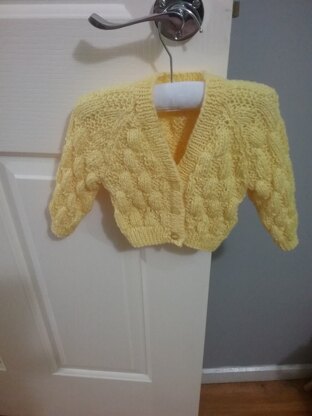 Baby cardigan