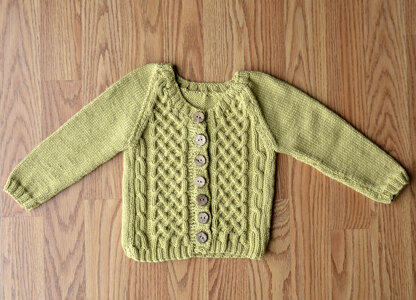 Picket Cardigan in Universal Yarn Little Bird - Downloadable PDF