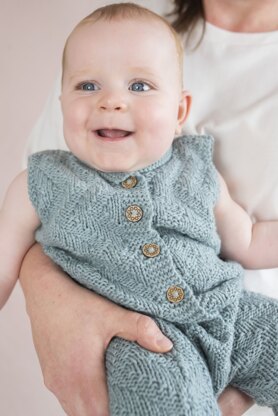 Buttercup Waistcoat in Rowan Cotton Wool - RB003-00008-ENP - Downloadable PDF