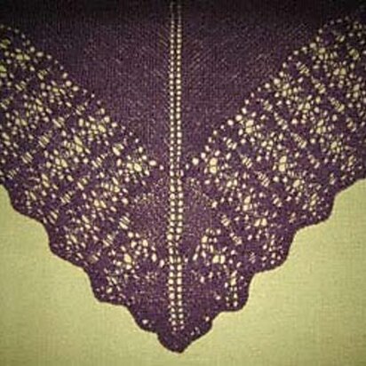 Simple Lace Shawl