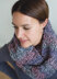 Textured Infinity Scarf in Ella Rae Twist - ER12-01 - Downloadable PDF