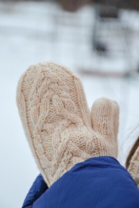 Frosty mittens