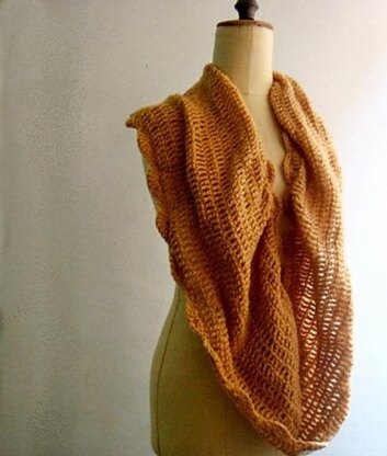 Extra large loop scarf