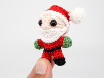 Mini Noso Santa Claus Crochet Pattern