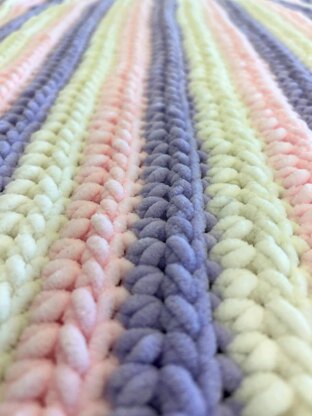 Easy Plush Baby Blanket