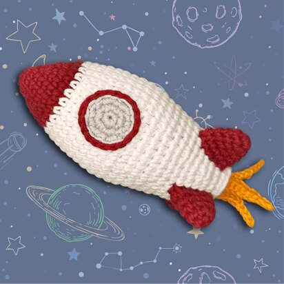 Rocket amigurumi