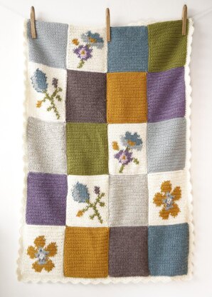 Pippa Patchwork Baby Blanket