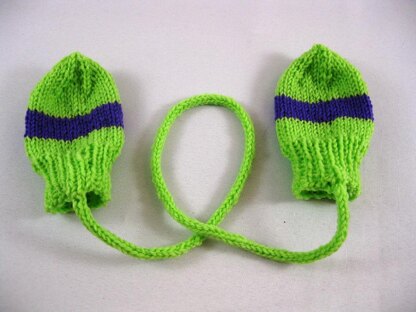 Baby Ninja Turtle Mitts