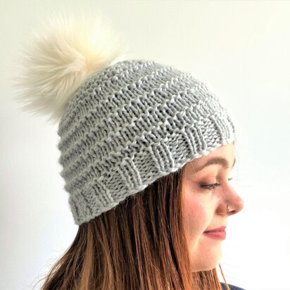Sea Ripples Beanie - knitting pattern