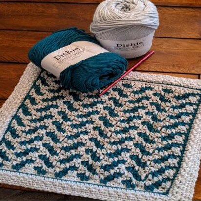 A Little Herring Dishcloth