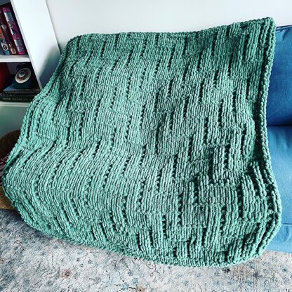 Diagonal Zig-Zag Blanket