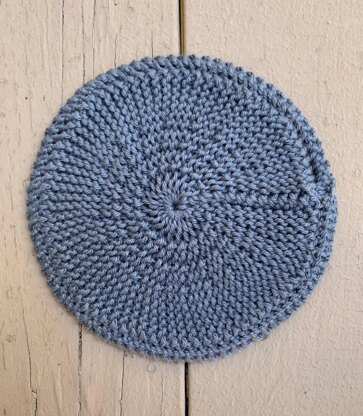 Circle and Spiral Galaxy Dishcloths - 2 loom knit patterns