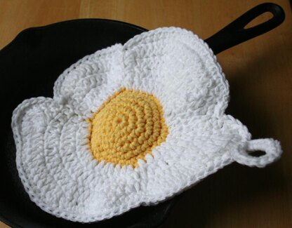 Fried Egg Potholder