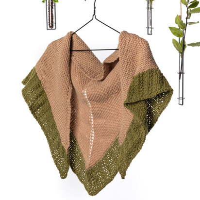 Yarn Vibes Ashlyn Triangle Shawl PDF