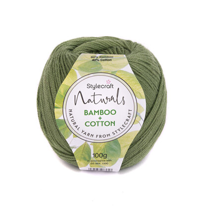 Stylecraft Naturals Bamboo & Cotton DK