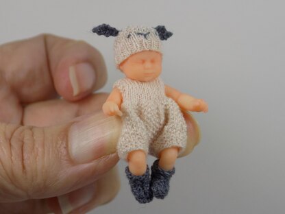 1:12 Baby Lamb Outfit