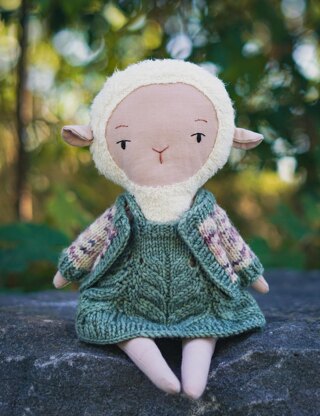 Billie the Sheep's Dress and Cardigan