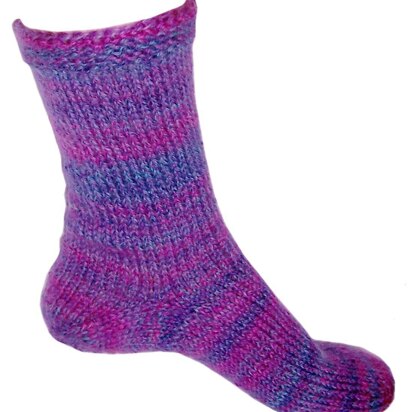 Something Different No-Purl Socks