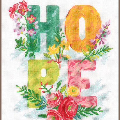 Vervaco Counted Cross Stitch Kit Hope 