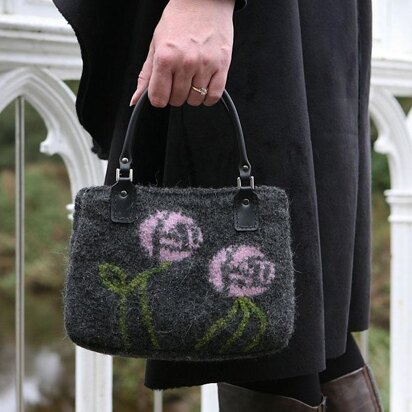 Beloved Rose Bag - knitting pattern