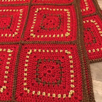 Farmhouse Square Blanket