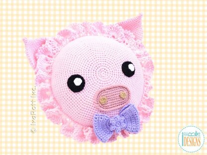 Pinky The Piggy Pillow