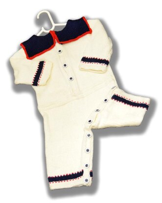 Ahoy! Baby Sailor Onesie Romper