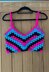 Summer Chevron crop top