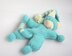 Waldorf knitted Cat doll for small babies