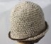 1920's Curved Brim Flapper Cloche