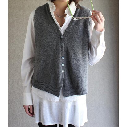 Nancy's vest - knitting pattern