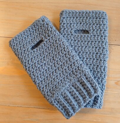 Eloelai easy ribbed wrist warmers