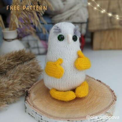 Owl knitting pattern