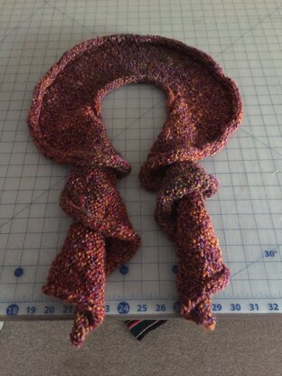 spiral scarf