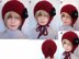 501, Ruby Fitted Hood Hat, crochet pattern